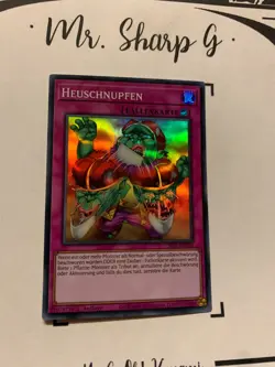 HEUSCHNUPFEN - 1. AUFLAGE SESL-DE059 DEUTSCH Yu-Gi-Oh! CARD SUPER RARE HOLO - Image 4
