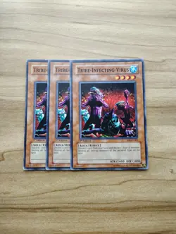Yu-Gi-Oh! - Tribe-Infecting Virus 3X - Complete Playset - SD4-EN007 - Image 4