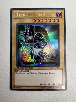 Yu-Gi-Oh Dark Magician LC01-EN005 Ultra Rare Limited Edition Lightly Played LP - Image 1