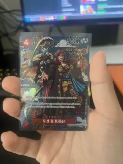 One Piece Card Game Kid & Killer EB01-003 Alternate Art - Image 3