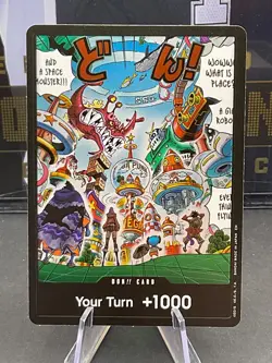 Egghead OP14 Don!! Azure Sea’s Seven One Piece TCG Foil Rare - Image 1