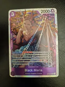 One Piece Black Maria OP08-074 SR Card Game Two Legends English CCG TCG - Image 1