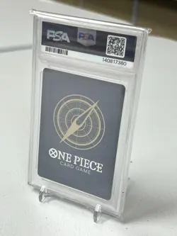 2024 ONE PIECE OP08 EN MONKEY D LUFFY TREASURE RARE PSA 10 - Image 2