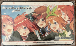 Weiss Schwarz The Quintessential Quintuplets Movie Official TCG Playmat Deskmat - Image 1