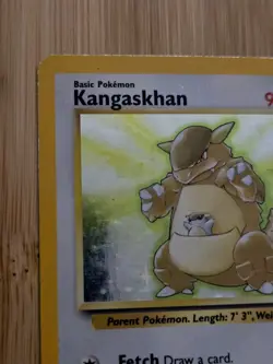 Holo Kangaskhan 5/64 Rare Pokemon Card Jungle Set WOTC Vintage 1999 LP - Image 3