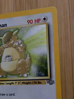 Holo Kangaskhan 5/64 Rare Pokemon Card Jungle Set WOTC Vintage 1999 LP - Image 4