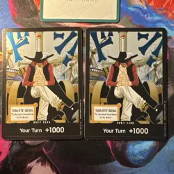 One Piece Card Game DON!! Card Lot - Hawk-Eye Mihawk 3x Regular English - Image 4