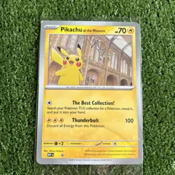 3x Jumbo Pikachu 'At The Museum' promo cards *NEW* - Pokemon TCG London 2026 - Image 5
