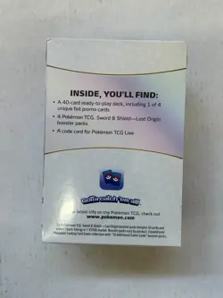Pokemon Lost Origin Build & Battle Kit Sealed English Promo Card OVP #8 PSA - Image 3