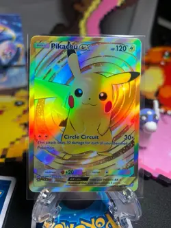 Pokemon TCG Pocket | Gold Pikachu *Custom Card* - Image 1