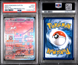 Pokemon Mew EX 053 Ultra Premium Collection Black Star Promo Card PSA 8 - Image 3