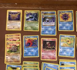 120 Fossil Vintage WOTC Pokemon Cards - Mixed Card Bundle Job Lot - MP - Image 2