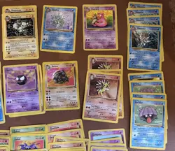 120 Fossil Vintage WOTC Pokemon Cards - Mixed Card Bundle Job Lot - MP - Image 4