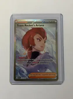 Team Rocket's Ariana 237/182 Destined Rivals Special Illustration Rare Card - Image 1