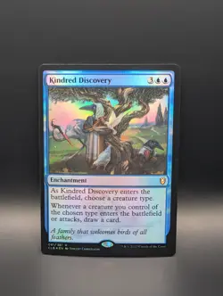 MTG - Kindred Discovery - FOIL - Enchantment - CLB #81 - Rare - Image 1
