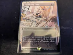 MTG Magic the Gathering Smothering Tithe Anime Borderless WOT! - Image 1