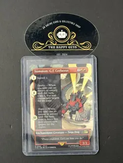 MTG Summon: G.F. Cerberus (Borderless) #368 Final Fantasy - Image 1