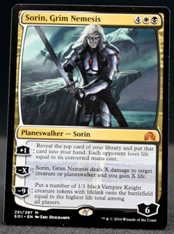 Sorin, Grim Nemesis – #251 – Mythic Rare – Regular Non-Foil – Shadows Over Innis - Image 1