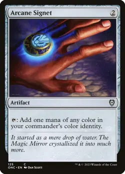MTG Arcane Signet ** Phyrexia: All Will Be One Commander ** English - Image 1