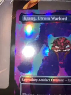 Krang, Utrom Warlord (Borderless) Teenage Mutant Ninja Turtles Foil - Image 2