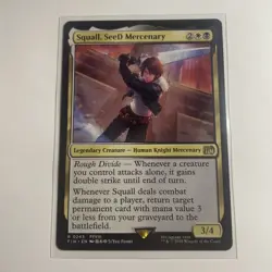 Squall, SeeD Mercenary 0243 Final Fantasy FIN MTG NM - Image 1