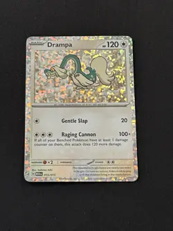 Drampa McDonald's Promo 2024 NM Pokemon Holo Card 015/015 - Image 1