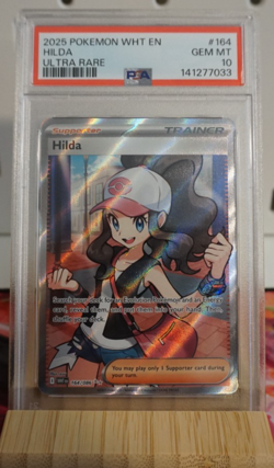 Pokemon TCG Hilda 164/86 Ultra Rare PSA 10 Gem Mint - Image 1