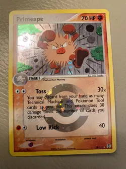 Primeape 28/112 NM: FireRed & LeafGreen Reverse Holo Pokemon TCG - Image 1