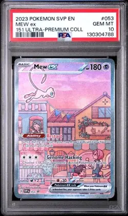 2023 Pokemon Svp En-Black Star Promo #053 Mew Ex 151 Ultra-Premium Coll PSA 10 - Image 1