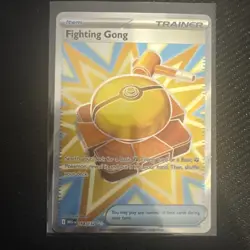 Pokemon TCG Fighting Gong Ultra Rare Mega Evolutions Full Art Card 168/132 - Image 1