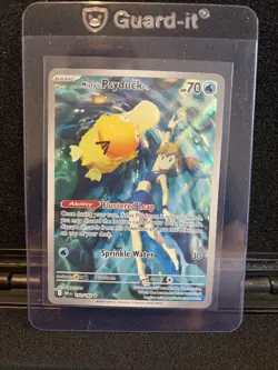 Misty’s Psyduck Illustration Rare Pokemon Destined Rivals 2025 193/182 Near Mint - Image 1