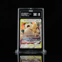 TAG 8 NM MT 2019 Pokemon Sun & Moon Team Up Eevee Snorlax Holo #120/181 - Image 1