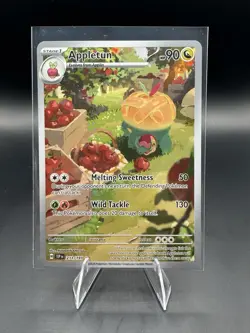 Pokemon Appletun 211/191 Sv08: Surging Sparks Illustration Rare Holo 90 HP Card - Image 3