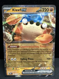 2023 Pokemon SV03: Obsidian Flames (OBF) Klawf ex #120 - Image 1