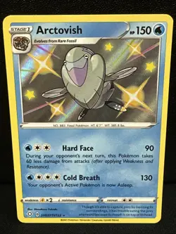 Pokemon TCG Arctovish SV03/SV122 Shining Fates: Shiny Vault Shiny Holo Rare NM - Image 1
