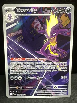 Pokemon TCG Toxtricity 103/094 Phantasmal Flames Holo Illustration Rare - Image 1