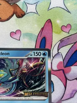 Pokemon TCG Inteleon, Mega Evolutions 002 Black Star Promo, Stamped, NEW SEALED! - Image 3