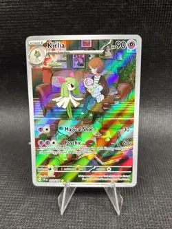 Kirlia - 212/198 Pokemon Scarlet & Violet Base Set - Holo NM ✨ - Image 1