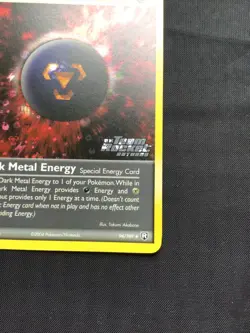 Pokemon: EX Team Rocket Returns Reverse Holo: Dark Metal Energy 94/109 - Image 5