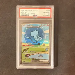 PSA 10 Pokemon Chinese Mew Ex 151C 191/151 Bubble SAR Rare Gem Mint US Seller - Image 1