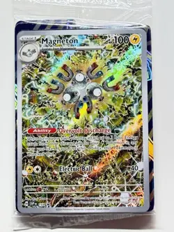 Sealed Pokemon Magneton 159 Black Star Promo SV Surging Sparks ETB Promo #A2 - Image 3