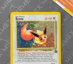Pokemon Eevee #11 Wizard Black Star Promo English Holo - Image 3
