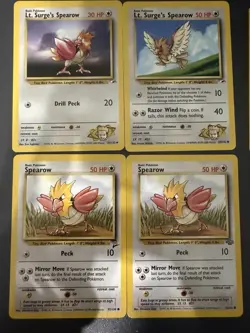 Pokemon TCG mixed Spearow/ Fearow Lot. Japanese - Image 2