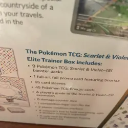 Pokemon 151 Elite Trainer Box ETB Scarlet Violet Sealed 820650853159 - Image 4