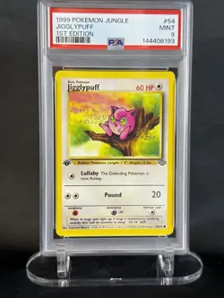 Pokemon 1st Edition Jungle Jigglypuff 54/64 PSA 9 MINT FRESH GRADE - Image 1