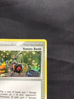 Pokemon: EX Team Rocket Returns Reverse Holo: Venture Bomb 93/109 - Image 4