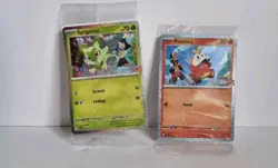 Pokemon TCG Horizons Sprigatito Fuecoco SVP 191 SVP 192 Promo ( Sealed) - Image 1