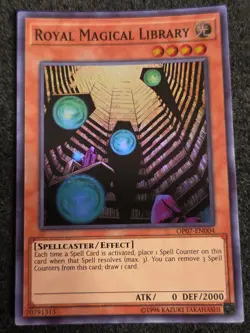 Royal Magical Library Super Rare Unlimited OP07-EN004 VLP - Image 1