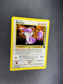 Pokemon TCG Rattata Team Rocket 66/82 Regular EX - Image 2