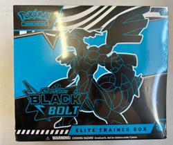 Pokemon TCG Black Bolt Elite Trainer Box ETB English Sealed OVP Promo Zekrom #1 - Image 1